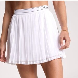 NWT! CALIA Women's Pleated Mesh Skort